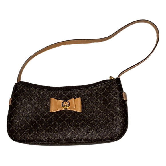 ‼️Sale‼️ la tour eiffel purse Rioni Signature (brown ) SHOULDER FENDER handbag - Picture 3 of 4